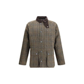 Barbour Green Wool Coat